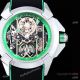 Replica Jacob & Co. Epic x CR7 44mm Watches Black-Green Gummy Strap (7)_th.jpg